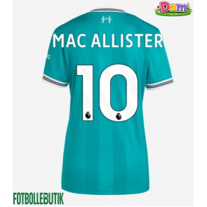 Liverpool Alexis Mac Allister #10 Tredje Tröja Kvinnor 2025-26 Kortärmad